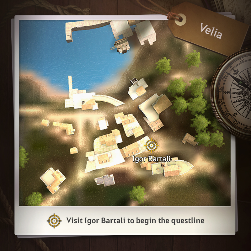 벨리아 마을 지도