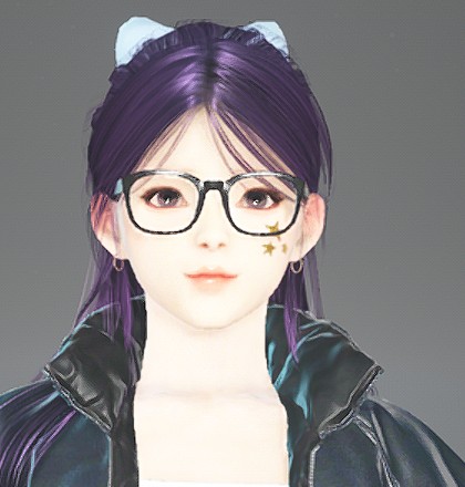 Domadora Com cabelo Roxo