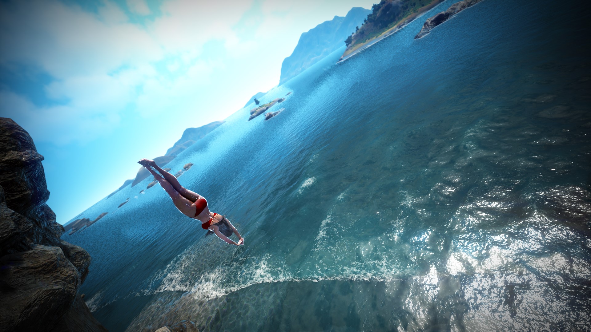 [แกลลอรี่รูป] Platform Diving