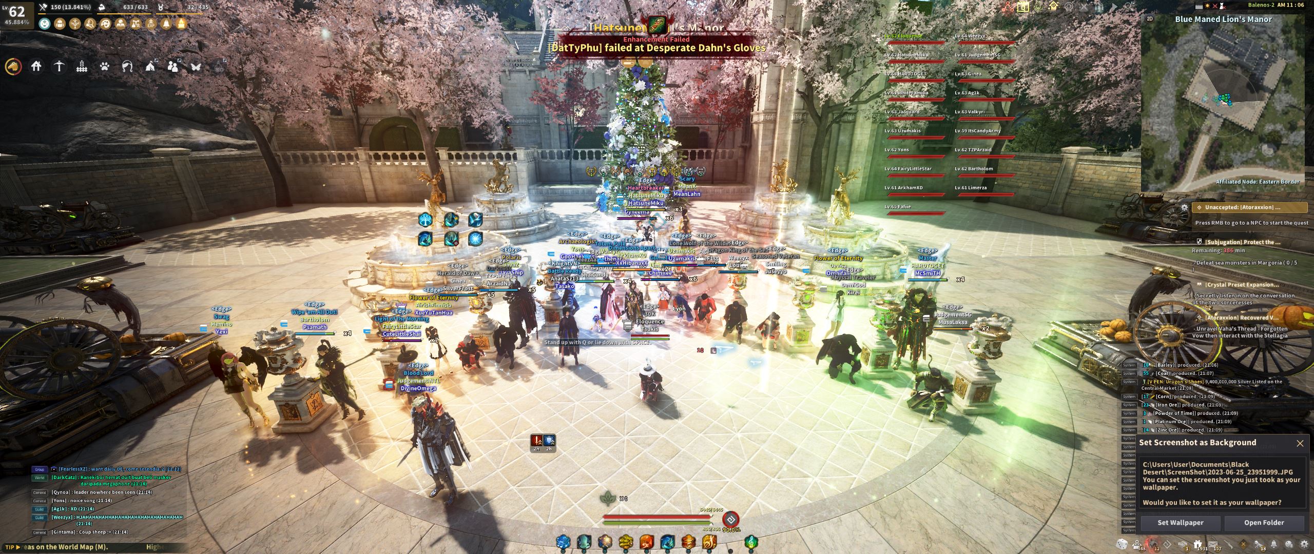 [Screenshots & Clips] [Guild] Edge's Achievement Celebration! | Black ...