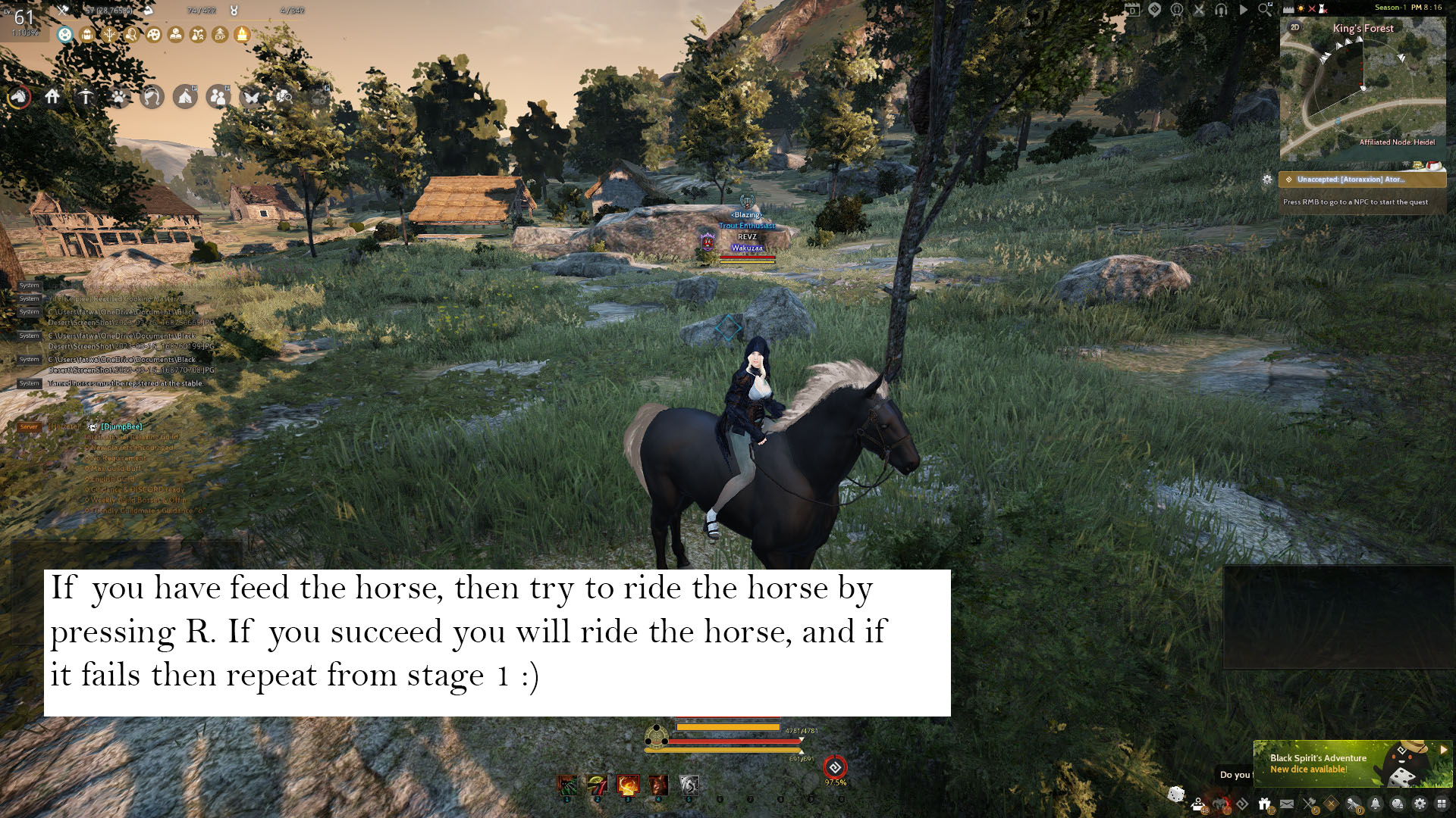 [Game Play] Leveling Training Life Skill on BDO easily and quickly ...