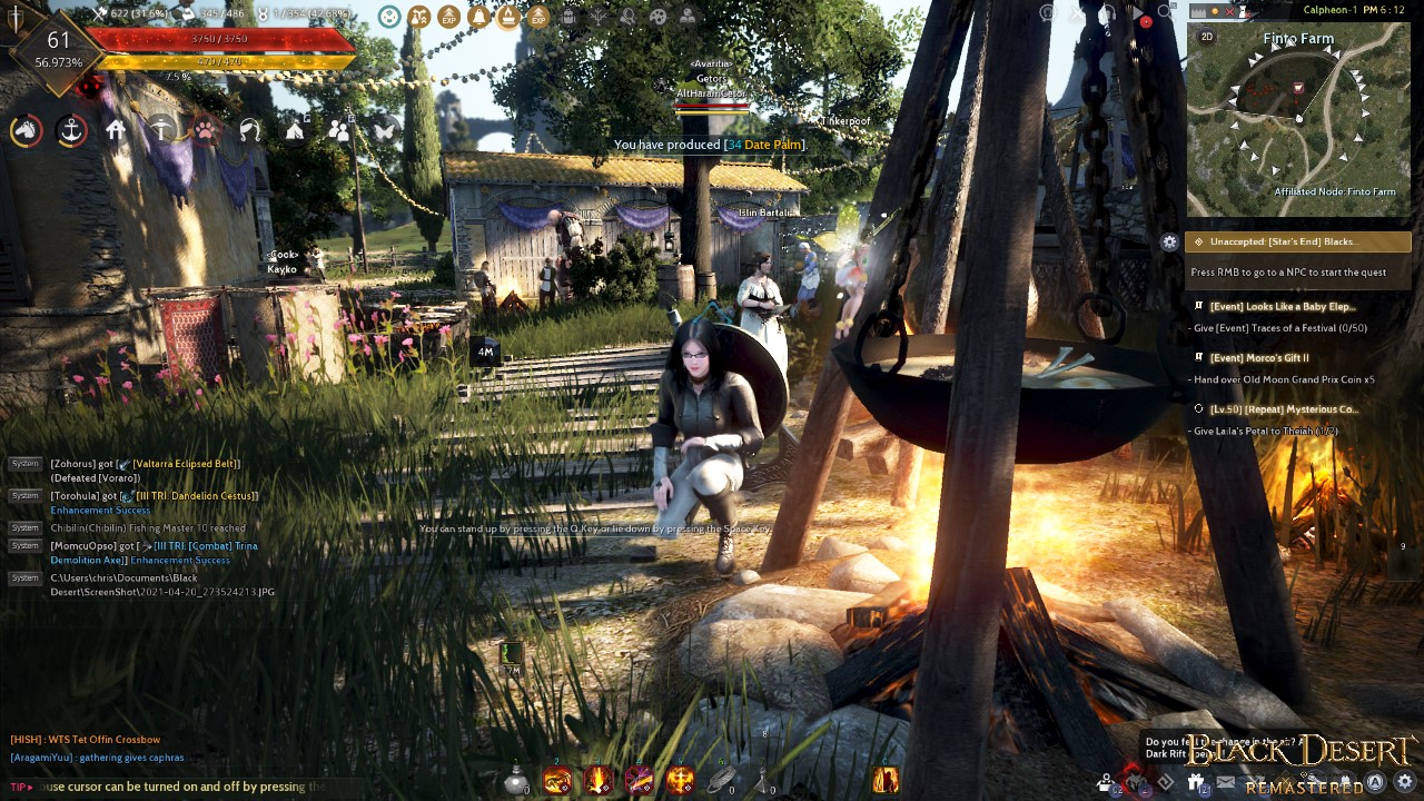 Screenshots & Clips] [Cooking Festival][SEA]I Smell Cookin! | 黒い砂漠 Asia(TH/SEA)