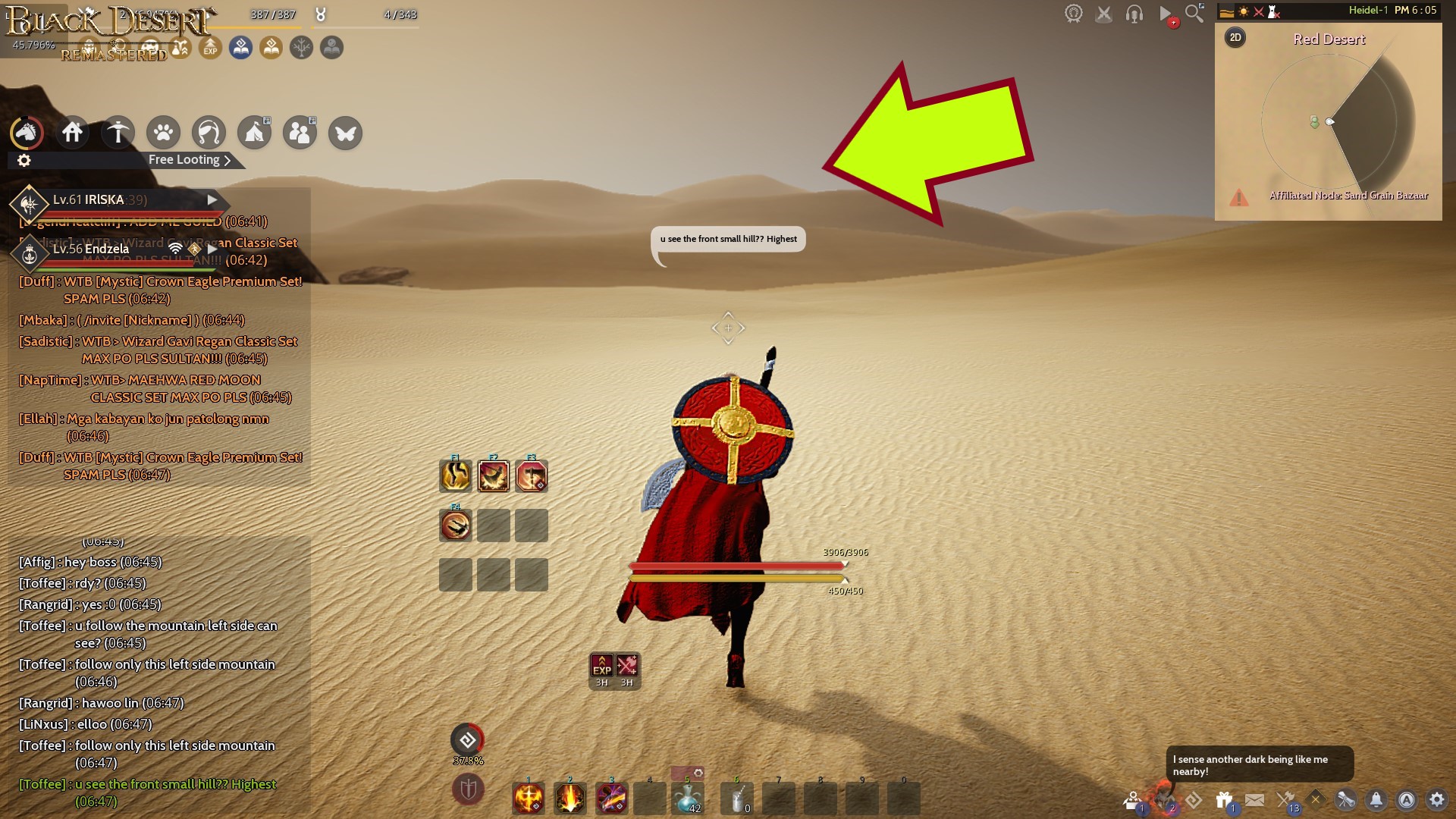 [Game Play] [WorldBoss]Getting to Nouver Black Desert Southeast Asia