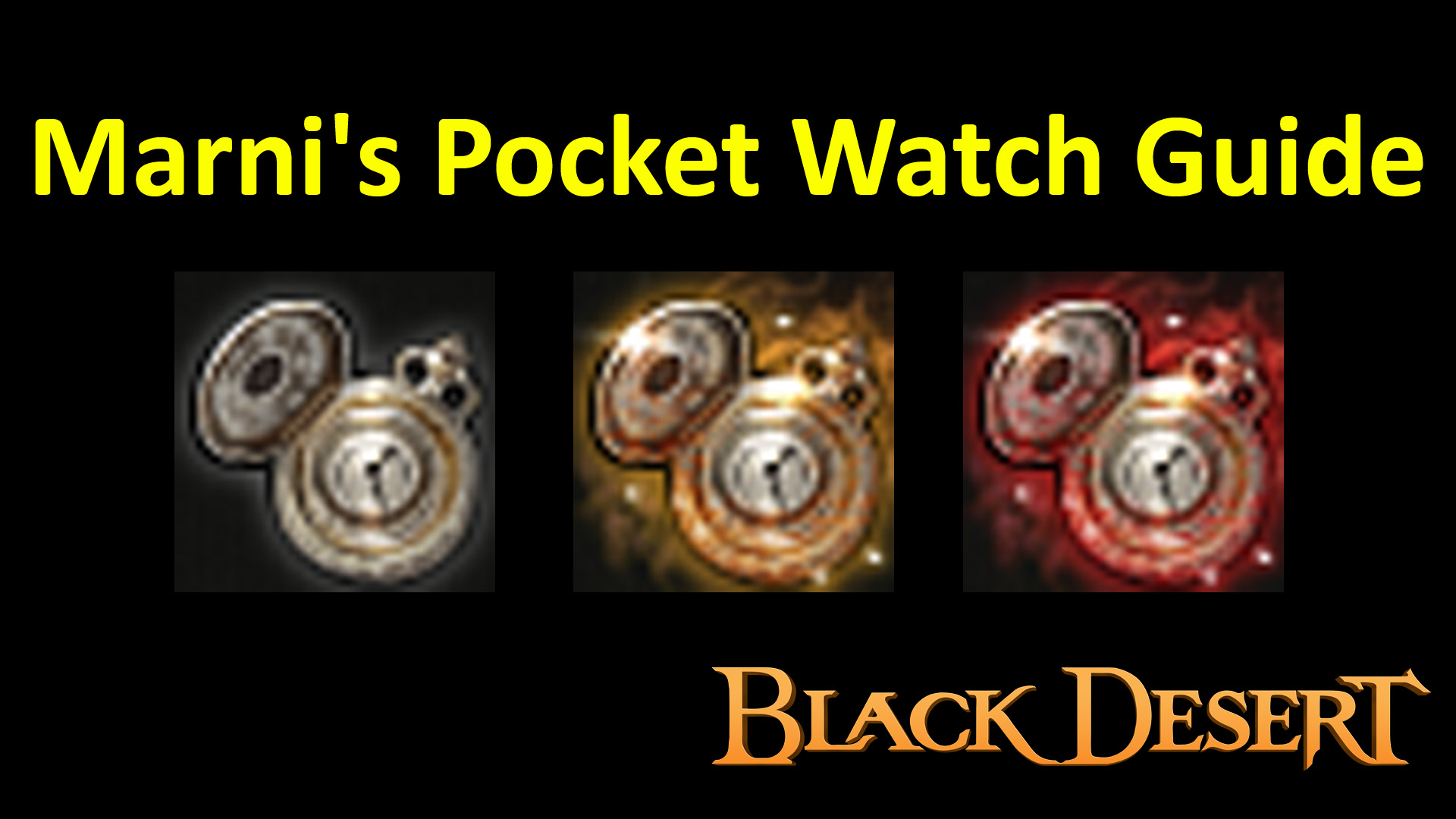 [Game Play] Marni's Pocket Watch Guide