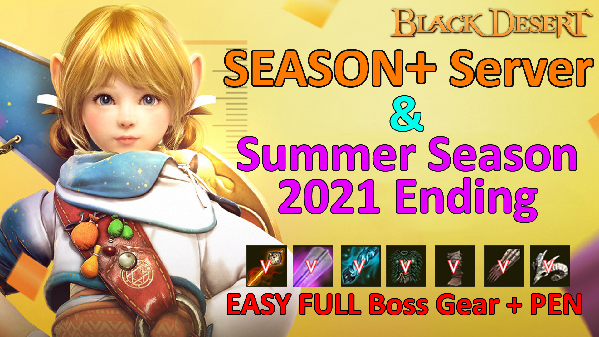 [Game Play] Season+ Server Info, Easy FULL Boss Gear + PEN - Where Can I Watch The Game Season 4-9