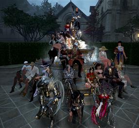 [Screenshots & Clips] [Guild] Lazy Guild - Gathered at the manor of our ...