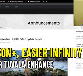 [Game Play] Season+ and Infinity pot updates! | Black Desert Asia (TH/SEA)