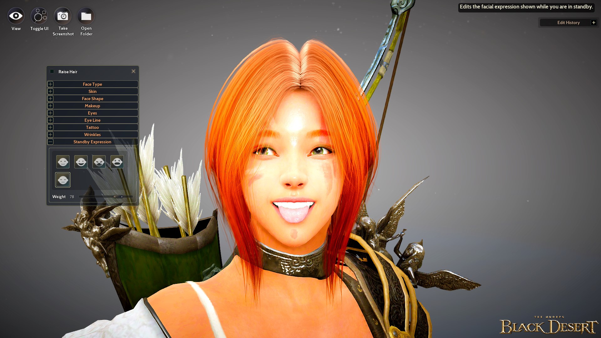 Stand editor. Stand editor