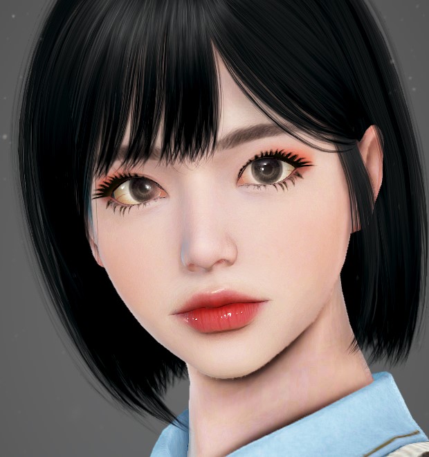 Kunoichi (Black Hair)