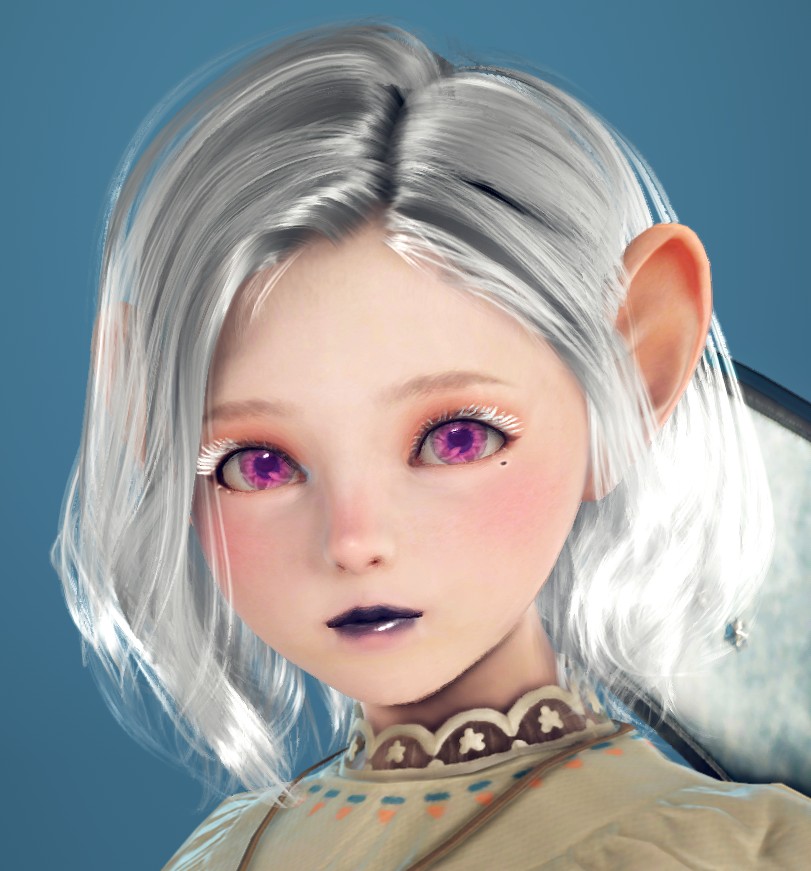 二次元印象-魔王家超可愛的銀髮小女兒