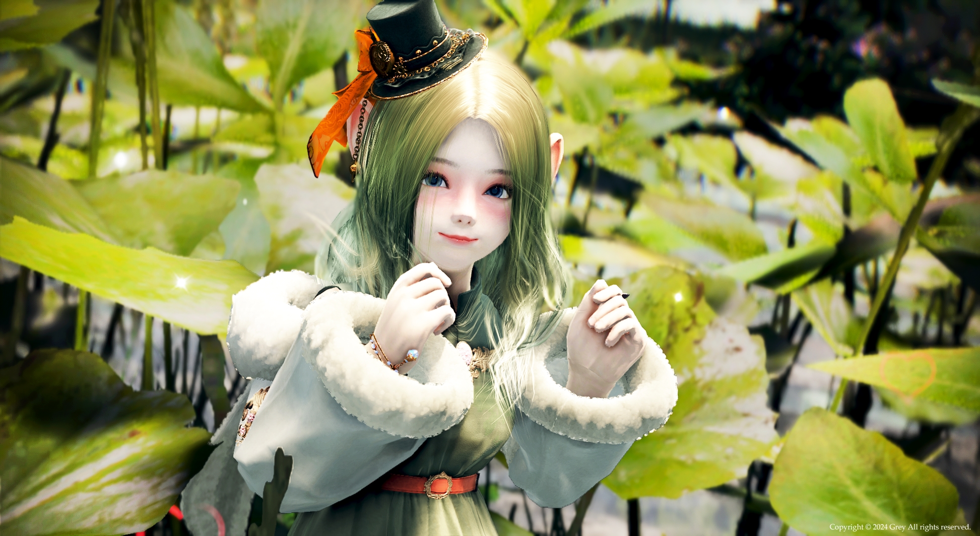 [外觀穿搭分享] 《♫》莎亦｜兔兔魔法使｜Marshmallow Myop | 黑色沙漠 台灣