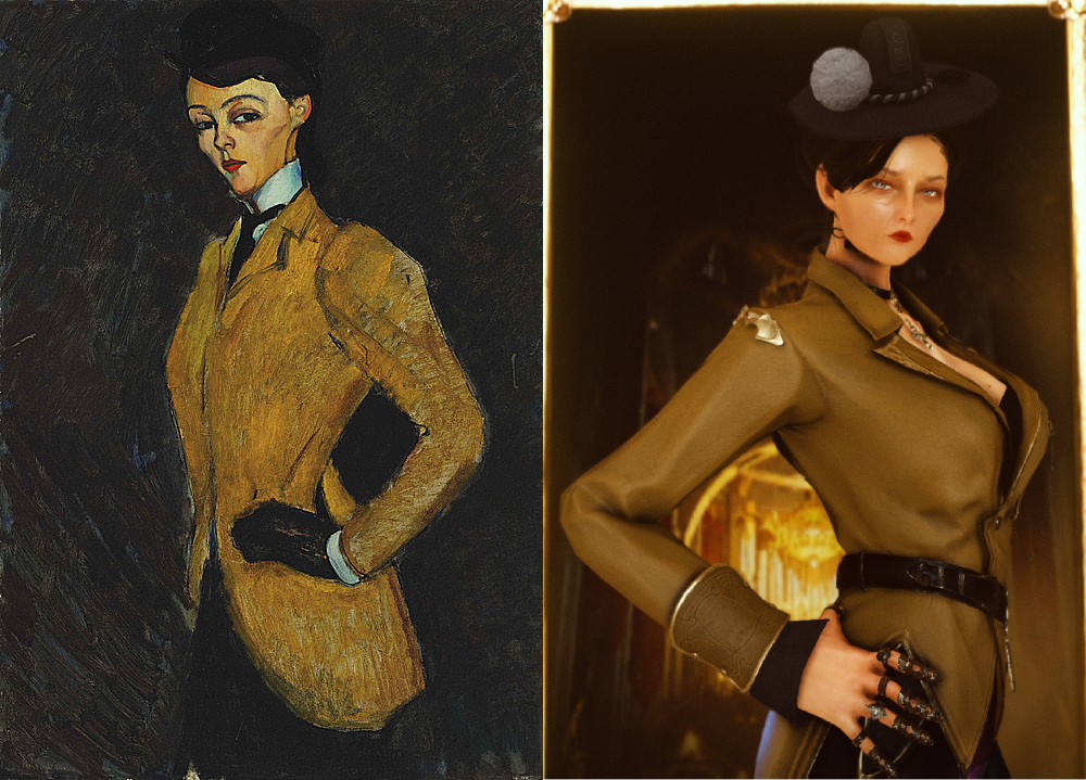 穿黃夾克的女人 Woman in Yellow Jacket 冒險家作品