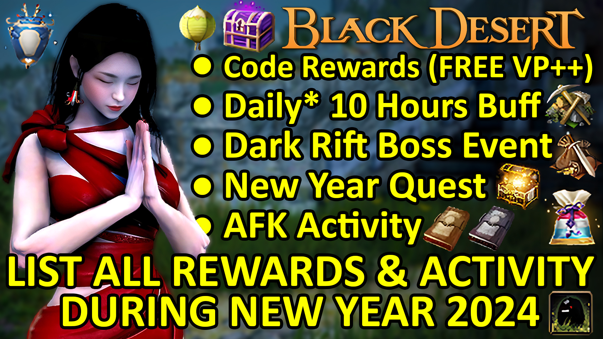 [Game Play] FREE Value Pack+, Coupon Code, 10 Hours Buff, Dark Rift