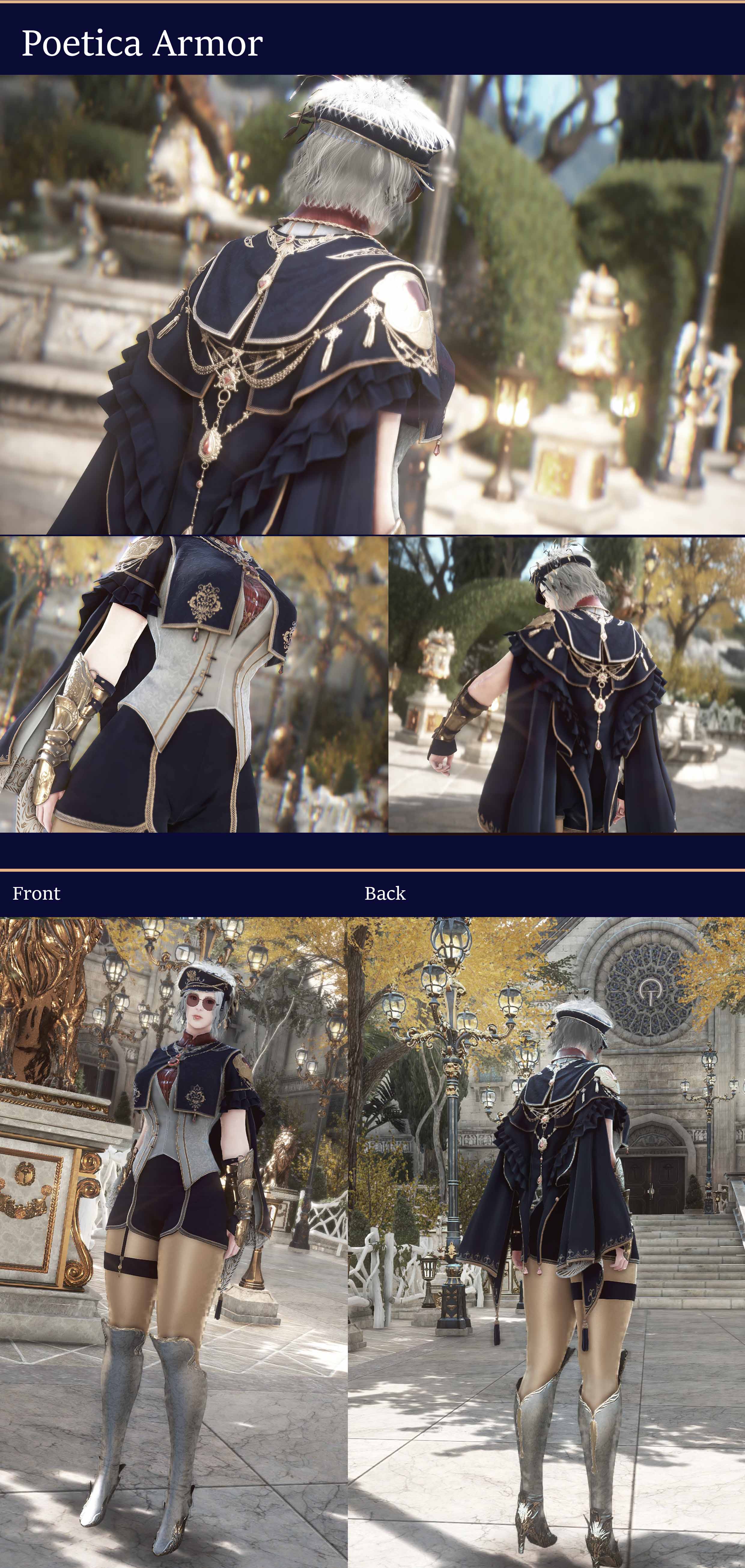 [Screenshots & Clips] Blue Mane Couture [Adventurer Style] | Black ...