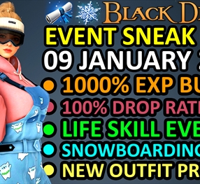 [Game Play] 1000% EXP & 100% DROP RATE BUFF, LIFE SKILL EVENT ...