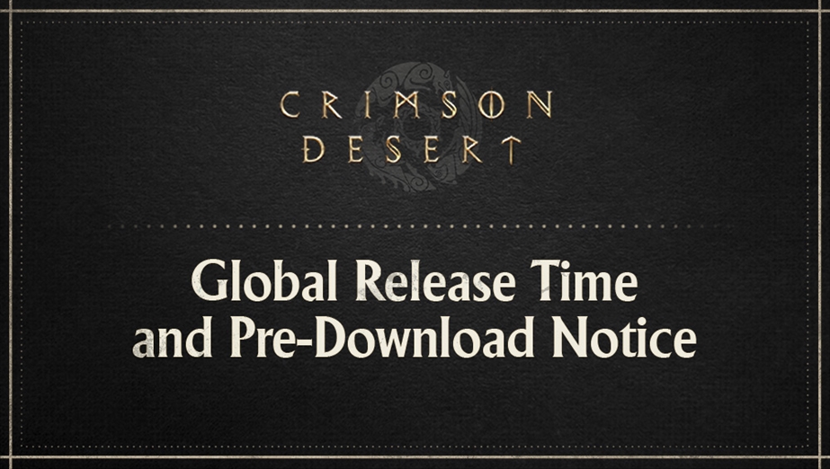 Global Release Time and Pre-load Notice 