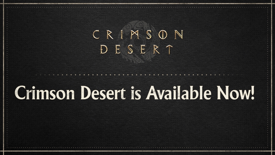 Crimson Desert is Available Now!