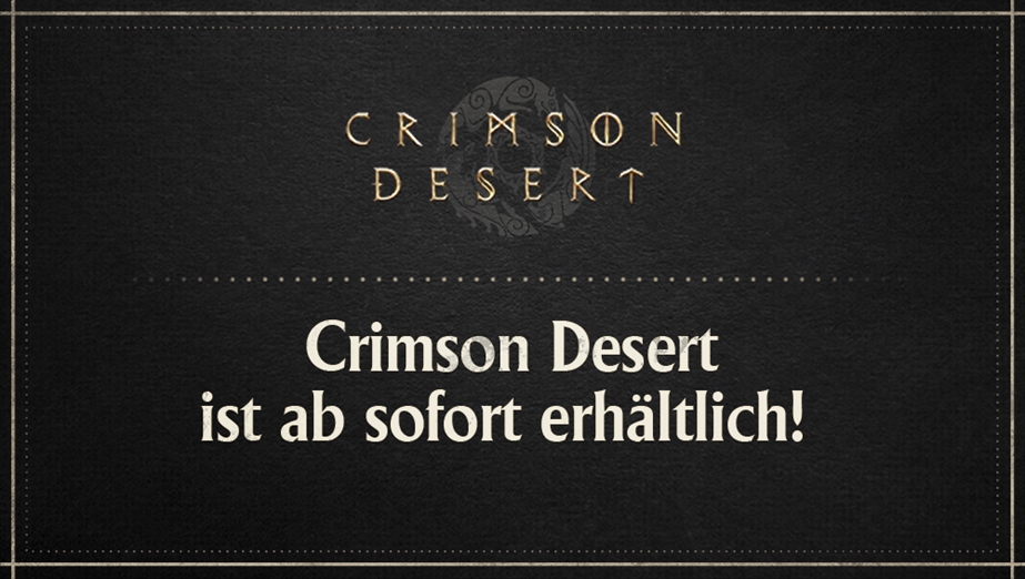 Crimson Desert ist ab sofort erhältlich!