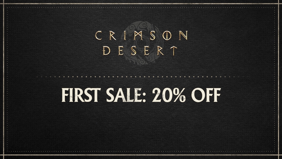Crimson Desert’s First Sale is Here 