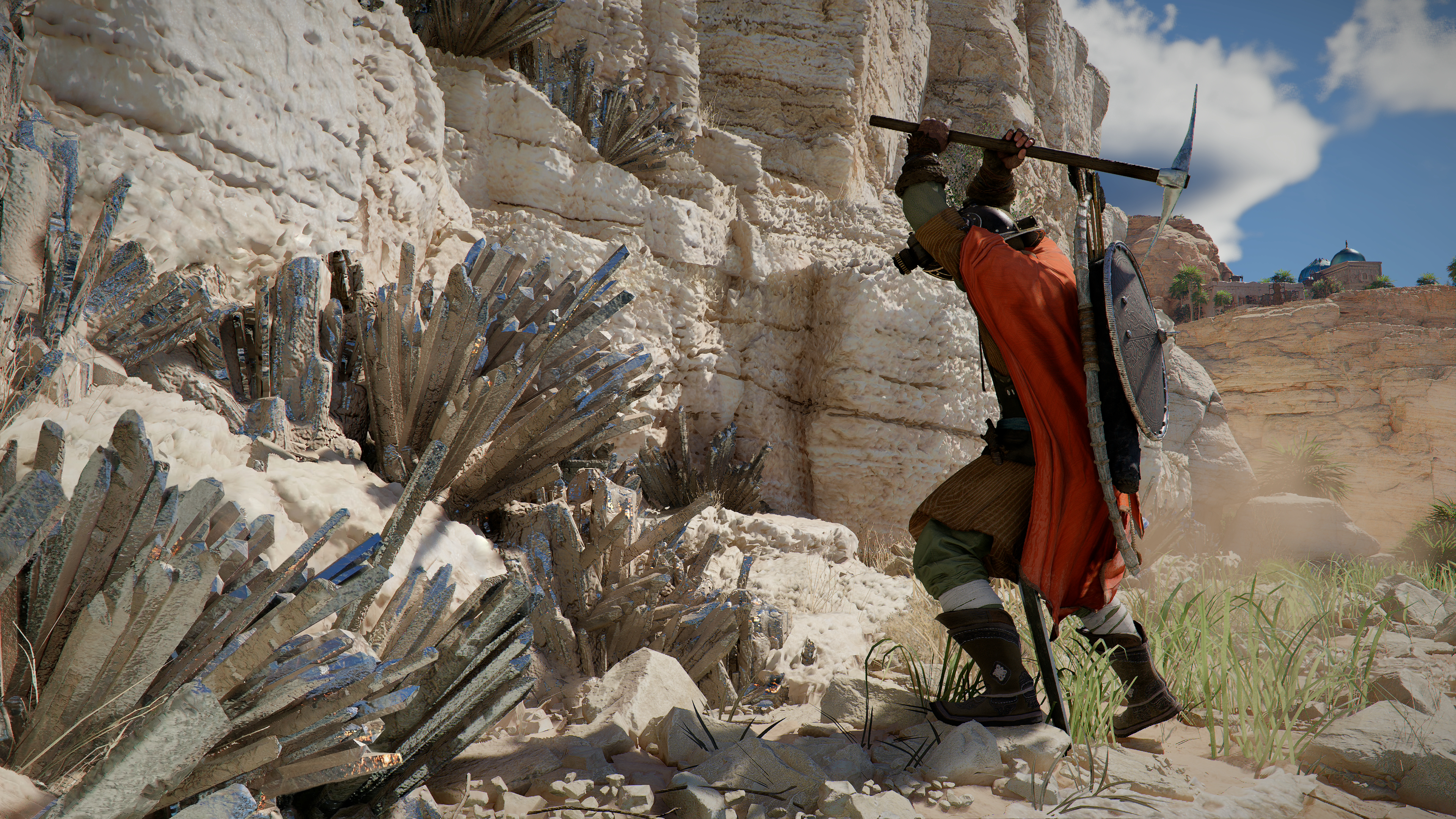 feral beast hunting — Crimson Desert screenshot